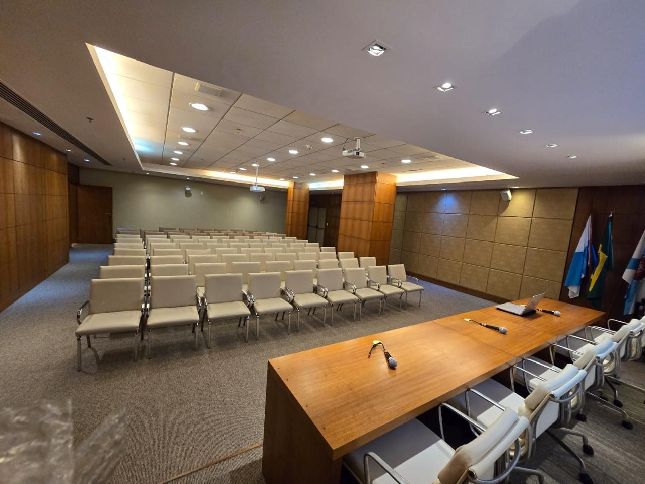 Detalhe do local do evento